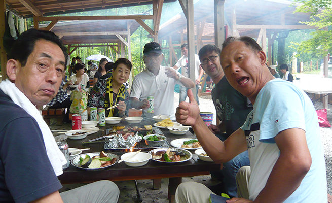 平安オ－ト　社員BBQ大会